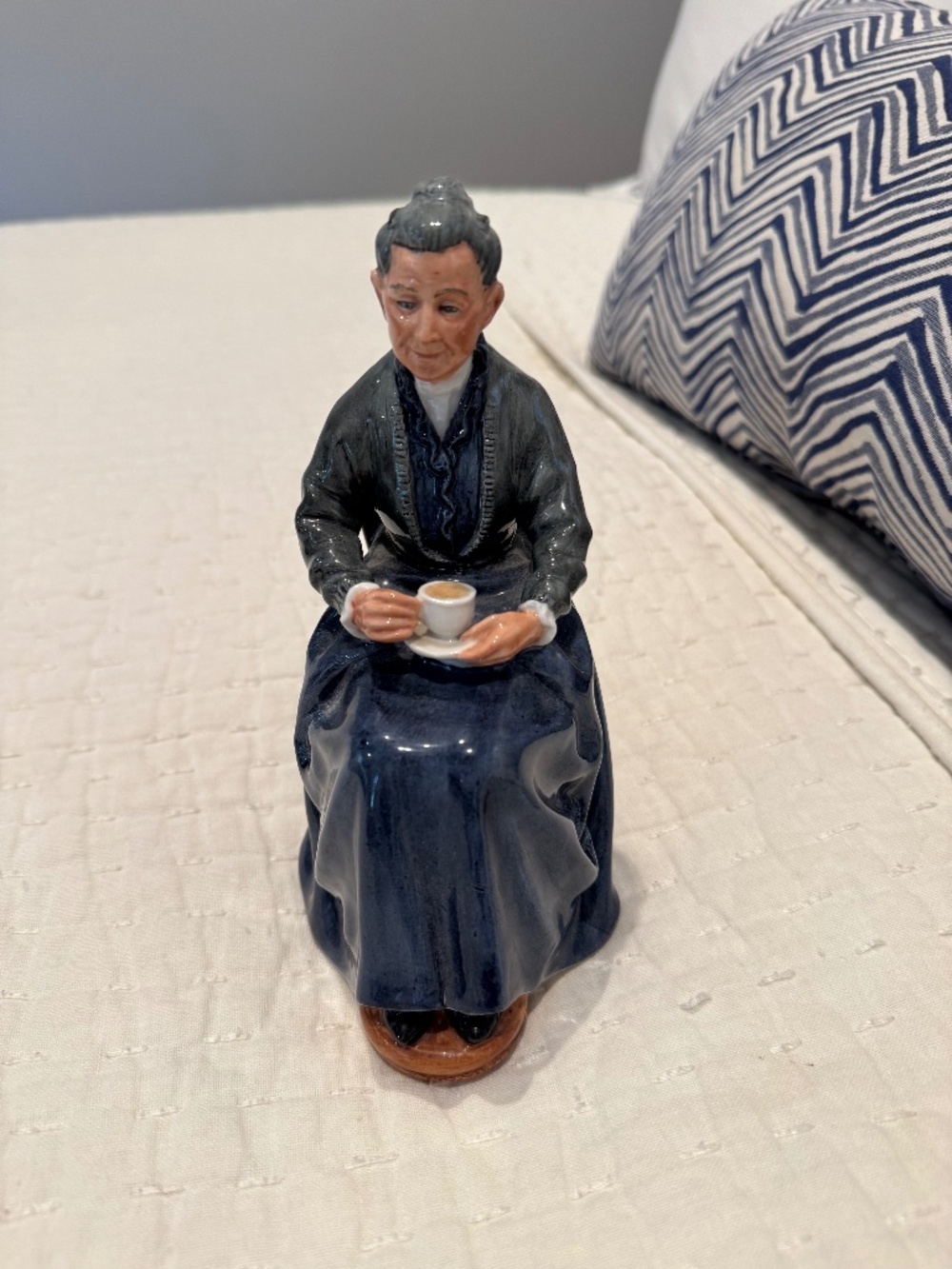 Royal Doulton the Cup of Tea Figurine